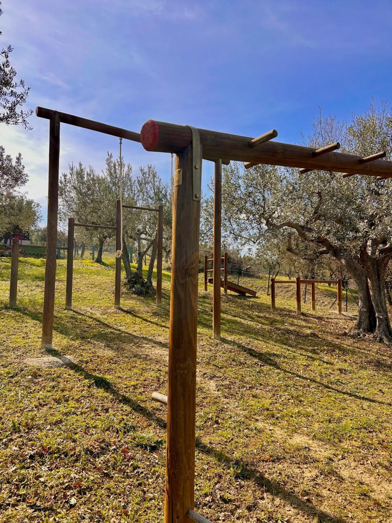 Villa Oasi Macerina Alanno Esterno foto
